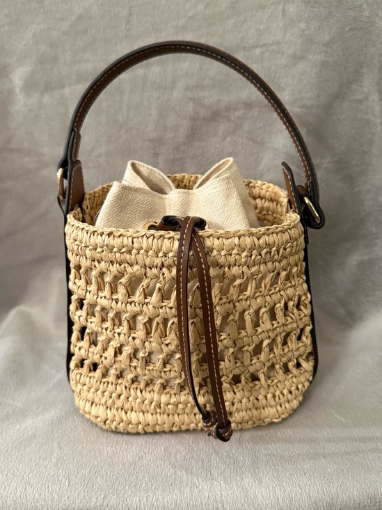 H&M Handbags - H&M straw bag